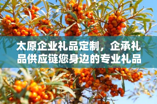 太原企业礼品定制，企承礼品供应链您身边的专业礼品定制公司